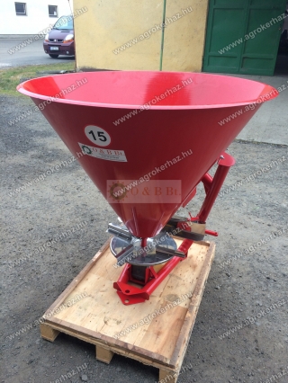 Műtrágyaszóró tölcséres 500 L Promar