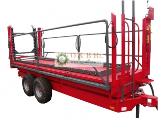 MCMS Warka PSN-260-2 pótkocsi gyümölcsszedő, metszőkocsi